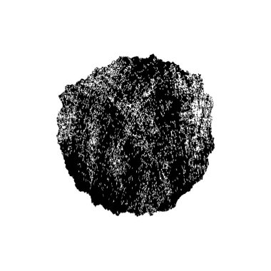 Vektör çizimi. Beyaz arkaplanda el çizimi siyah fırça darbesi.