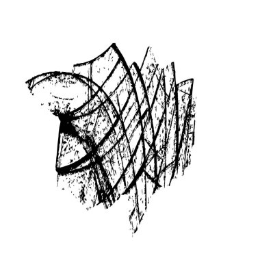 soyut grunge spot tasarımı, vektör illüstrasyonu