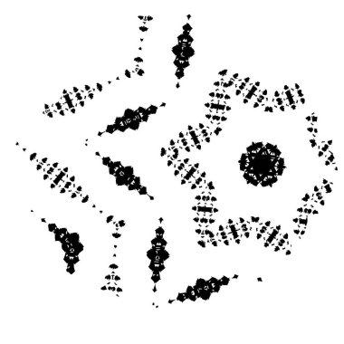 Siyah el çizimi vektör çizimi, grunge fırça darbeleri beyaz arkaplanda izole