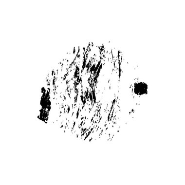 beyaz arkaplanda siyah mürekkep fırçası darbeleri.