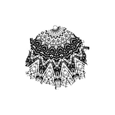 Noel el çizimi vektörü