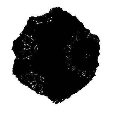 Monokrom elementlerle soyut desen. vektör illüstrasyonu