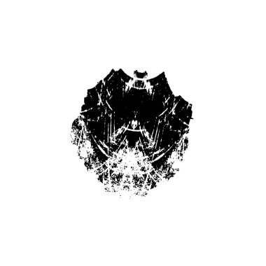 Tasarımınız için soyut siyah beyaz desen 