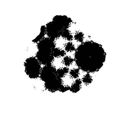 Tasarımınız için soyut siyah beyaz desen 