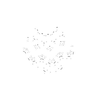 Tasarımınız için soyut siyah beyaz desen 