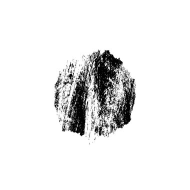 grunge vektörü siyah fırça darbesi