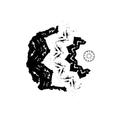 grunge siyah ve beyaz sıkıntı dokusu.