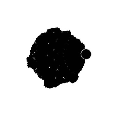 Tasarımınız için soyut siyah beyaz desen 