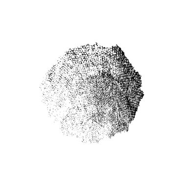 Beyaz arkaplanda soyut grunge mürekkep lekesi