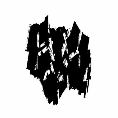 soyut grunge spot tasarımı, vektör illüstrasyonu