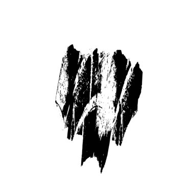 arkaplanda siyah ve beyaz fırça darbesi