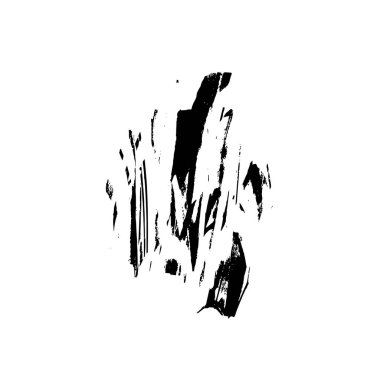 arkaplanda siyah ve beyaz fırça darbesi