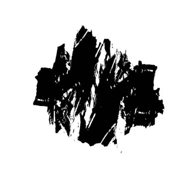 arkaplanda siyah ve beyaz fırça darbesi