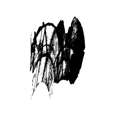 arkaplanda siyah ve beyaz fırça darbesi