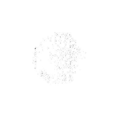 beyaz arkaplanda siyah beyaz fırça.