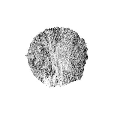 Beyaz arkaplanda soyut grunge mürekkep lekesi