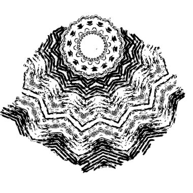 vektör el fırçası beyaz arkaplanda izole edildi.