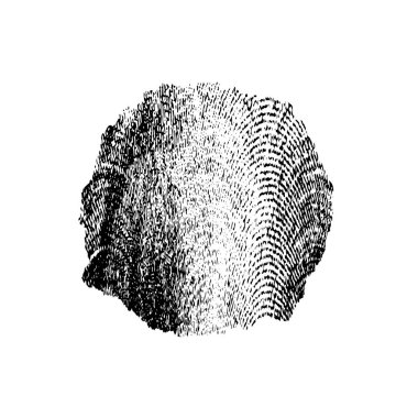 vektör el fırçası beyaz arkaplanda izole edildi.