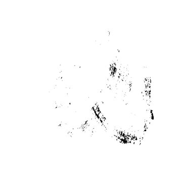 vektör el fırçası beyaz arkaplanda izole edildi.