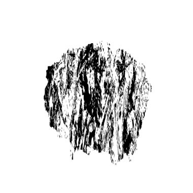 vektör el fırçası beyaz arkaplanda izole edildi.