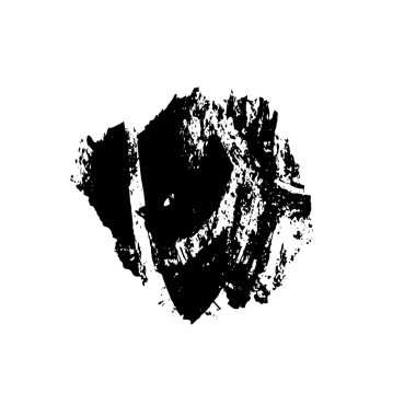 vektör el fırçası beyaz arkaplanda izole edildi.