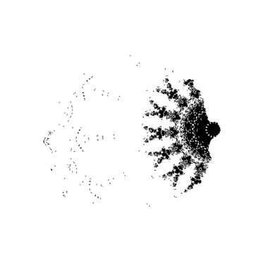 vektör el fırçası beyaz arkaplanda izole edildi.