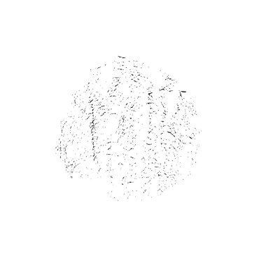 vektör el fırçası beyaz arkaplanda izole edildi.