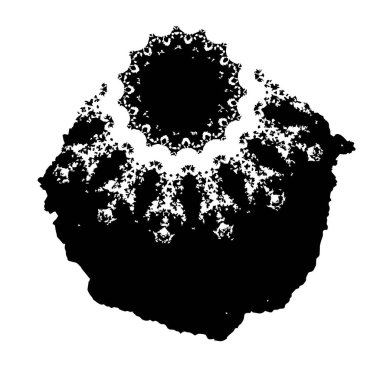  siyah ve beyaz fırça darbesi. vektör