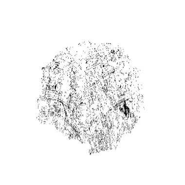  siyah ve beyaz fırça darbesi. vektör