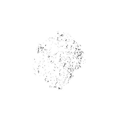 Grunge siyah beyaz fırça. vektör illüstrasyonu