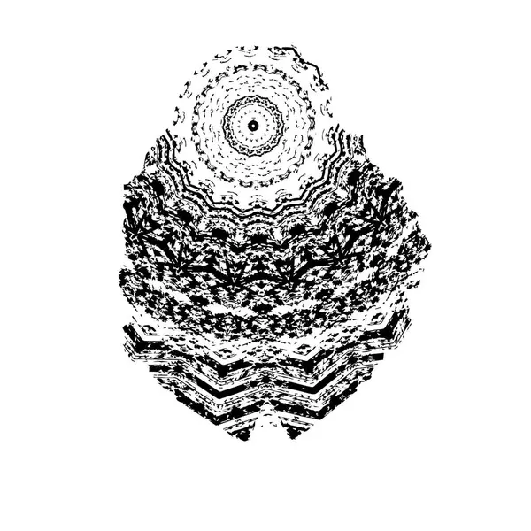 El çekilmiş soyut doodle arka plan.