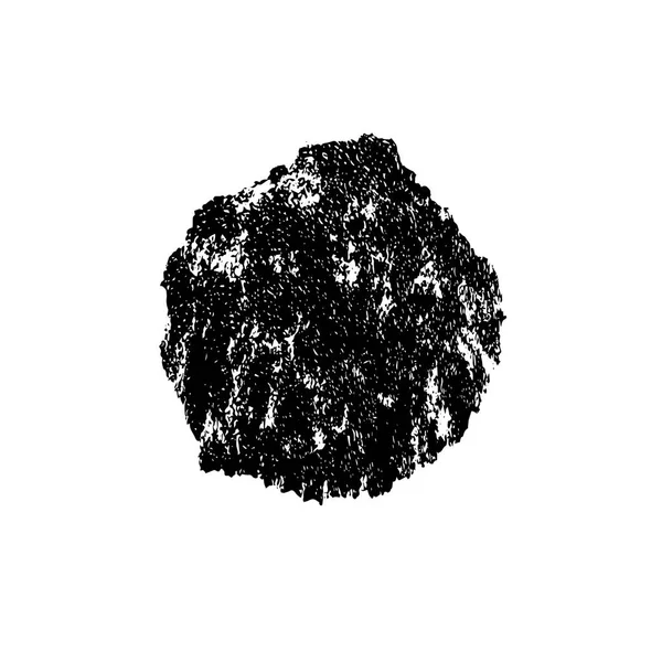 siyah vektör yuvarlak şekli