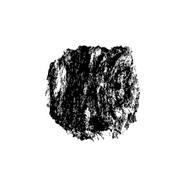 Grunge siyah beyaz fırça. vektör illüstrasyonu