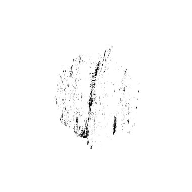 Grunge siyah beyaz fırça. vektör illüstrasyonu