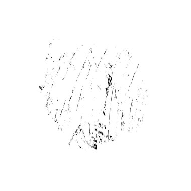 Grunge siyah beyaz fırça. vektör illüstrasyonu