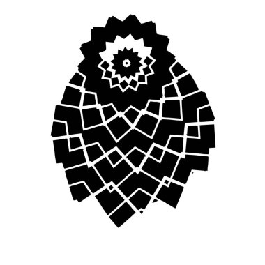 Beyaz arkaplanda soyut grunge fırçası