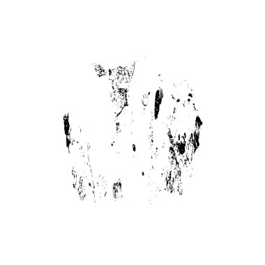 Beyaz arka planda soyut siyah mürekkep lekesi. vektör illüstrasyonu