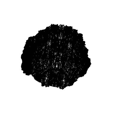 Beyaz arka planda siyah mürekkep fırça sıyrık