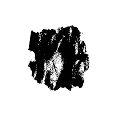 Beyaz arkaplanda soyut grunge fırçası