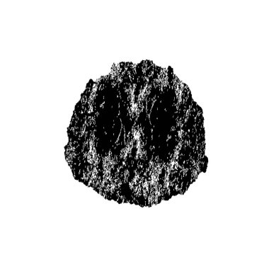 Beyaz arkaplanda soyut grunge fırçası