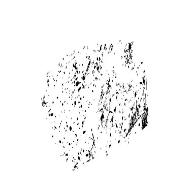 Beyaz arkaplanda soyut grunge fırçası