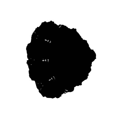 Beyaz arkaplanda soyut grunge fırçası