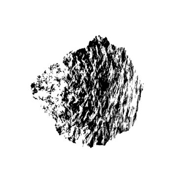 vektör el siyah fırça darbesi.