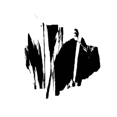 Fırça darbesi. vektör illüstrasyonu.