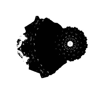 siyah ve beyaz grunge arkaplanı