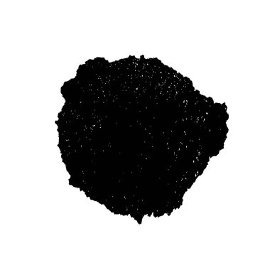 siyah fırça darbesi ve doku. grunge soyut el - boyanmış elementler.