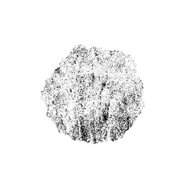 Beyaz arka planda soyut siyah mürekkep lekesi. vektör illüstrasyonu