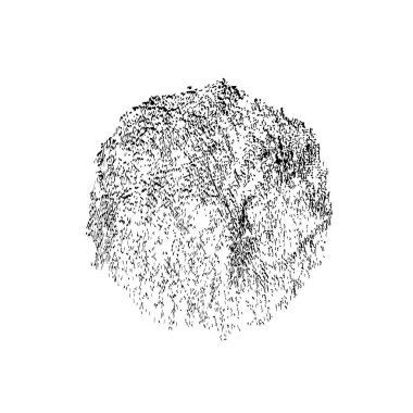 Bahçedeki köpeğin vektör çizimi