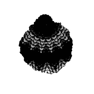 Beyaz arka planda siyah grunge fırça darbeleri. Soyut yazdırma