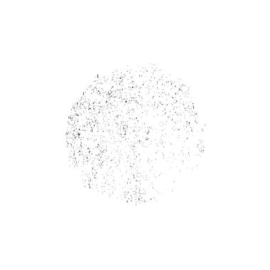 Siyah mürekkep fırçasının vektör çizimi